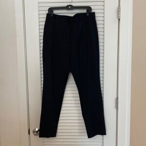 J. Crew Men's Classic Navy Bowery Dress Pants Size 33 X 30